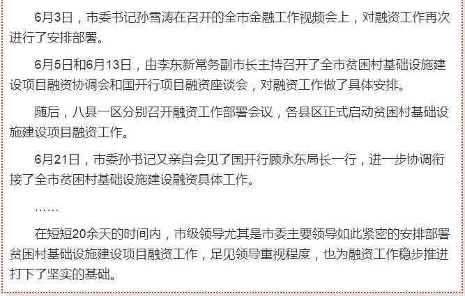 國(guó)開(kāi)行支持貧困村基礎(chǔ)設(shè)施建設(shè)，隴南究竟能分得多大“蛋糕”？