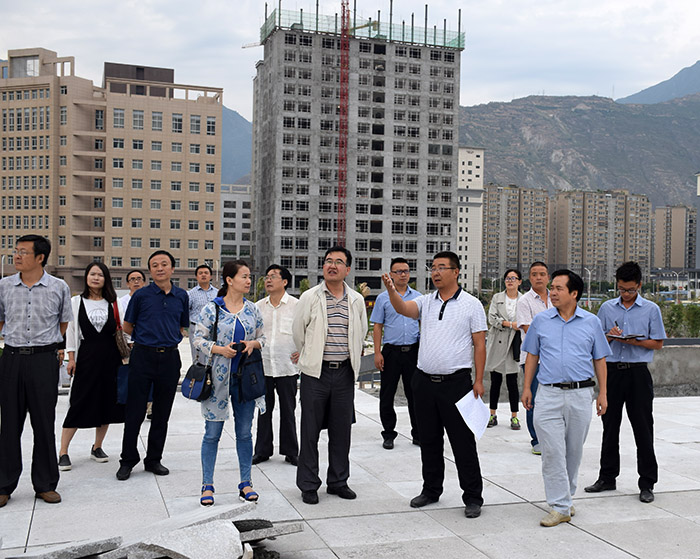 省、市聯(lián)合工作組蒞臨階州廣場(chǎng)檢查指導(dǎo)工作