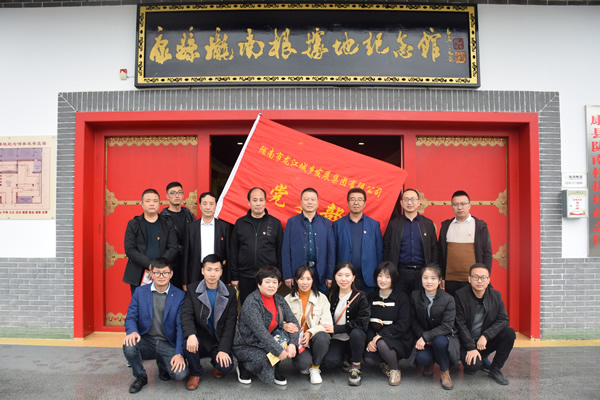市龍江集團(tuán)開展“不忘初心、牢記使命”主題黨日活動