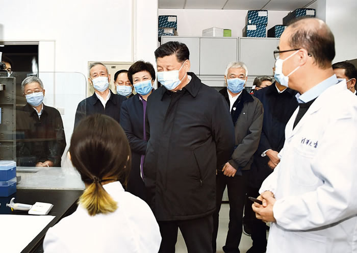 習近平：為打贏疫情防控阻擊戰(zhàn)提供強大科技支撐